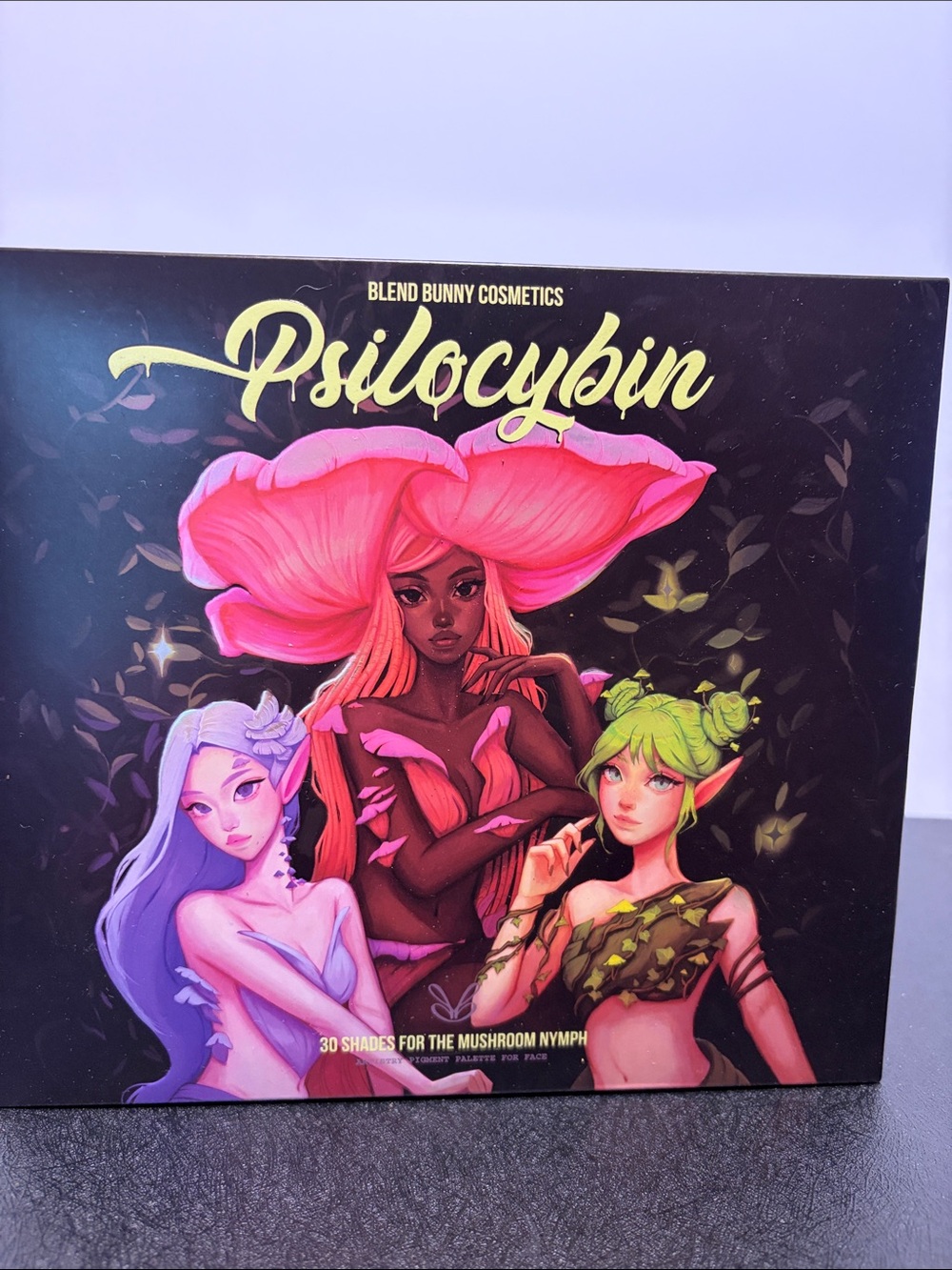 Psilocybin Eyeshadow Palette - Pink, Purple, Green 30 shades